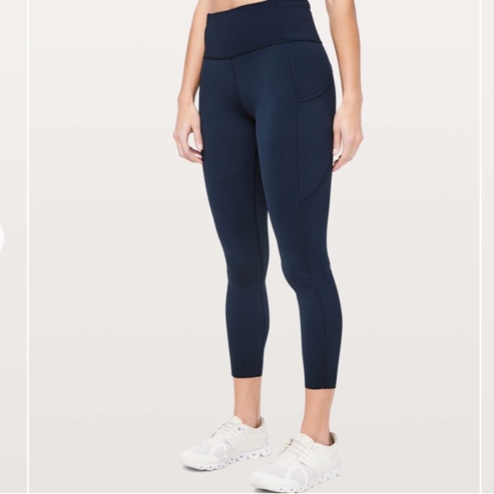 LuLuLemon Fast & Free 7/8 Tight ll Nulux 25” Size 16
